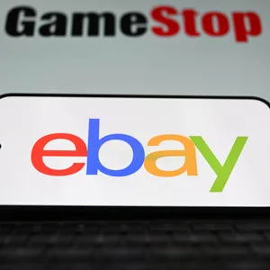 Logo von eBay und GameStop