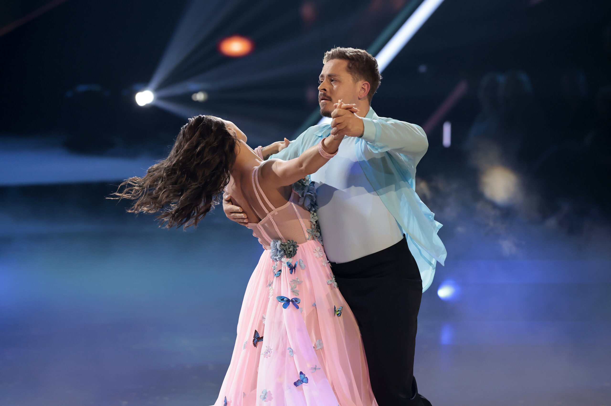 Gustav Schäfer mit Anastasia Maruster in der neunten Live-Show von „Let's Dance“