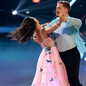 Gustav Schäfer mit Anastasia Maruster in der neunten Live-Show von „Let's Dance“