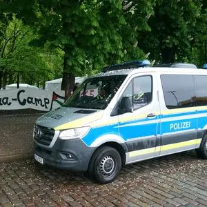 Pro-palästinensisches Protestcamp Moorweide