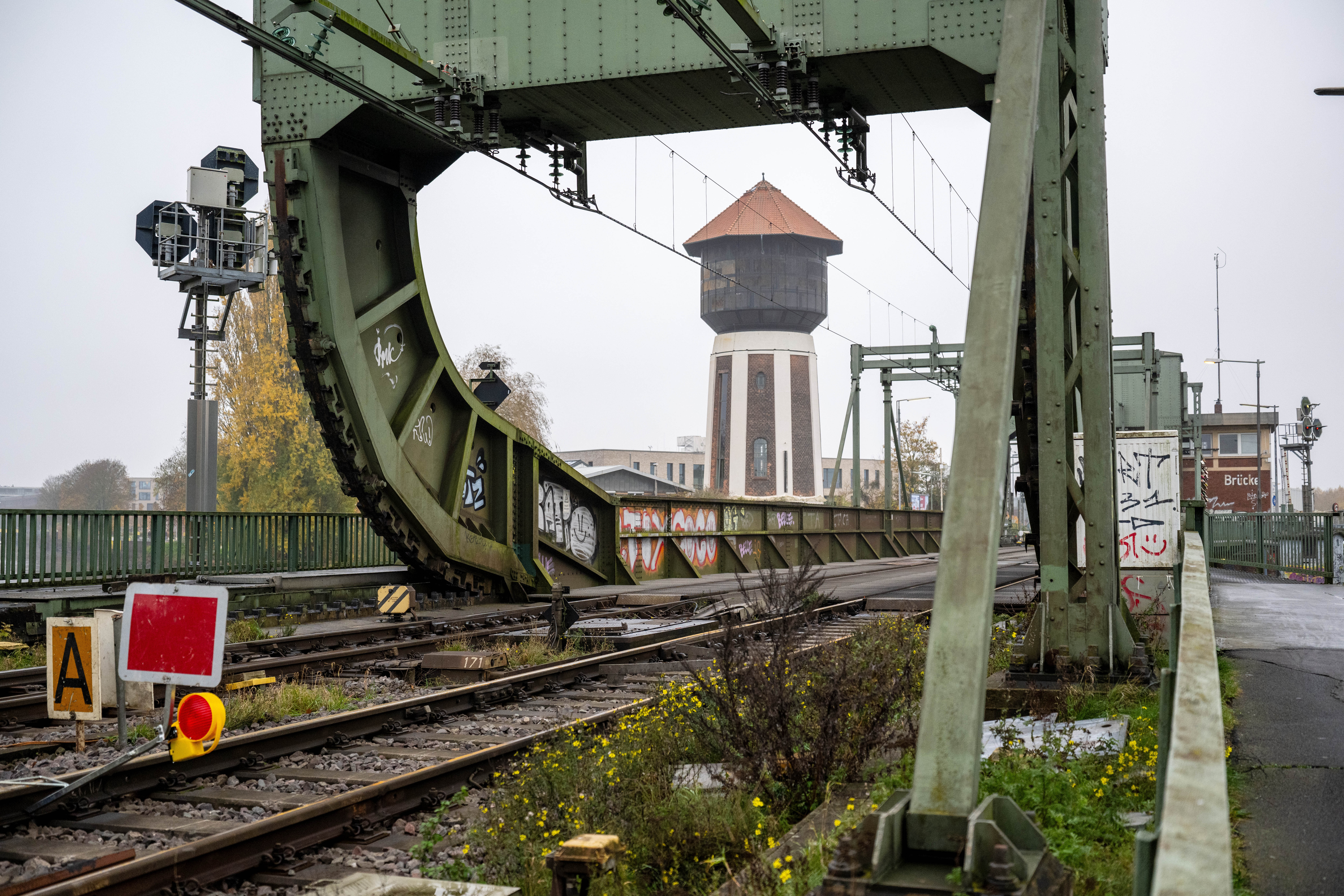 Die Hunte-Klappbrücke