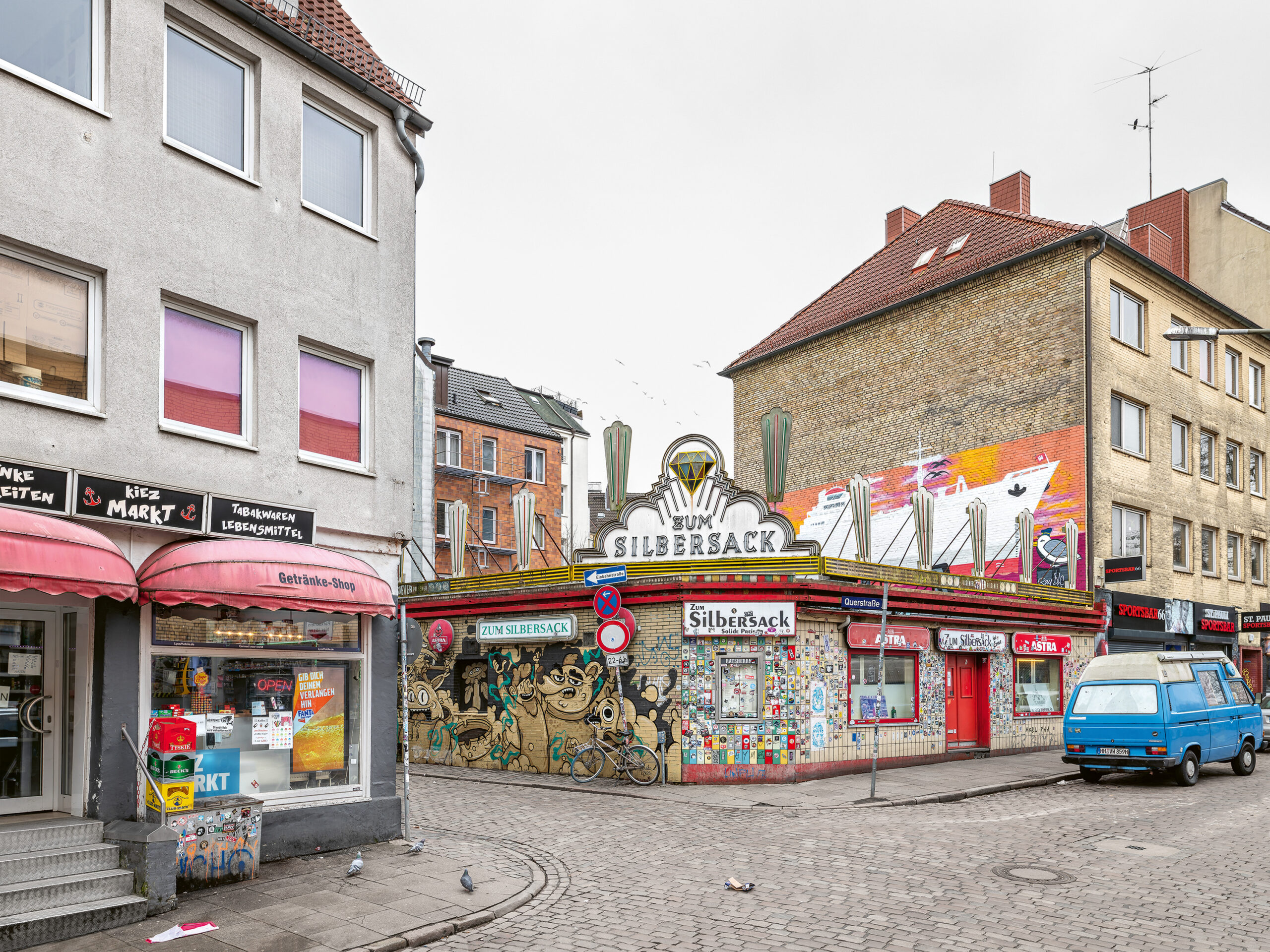 Die Kneipe der „Silbersack“ auf St. Pauli
