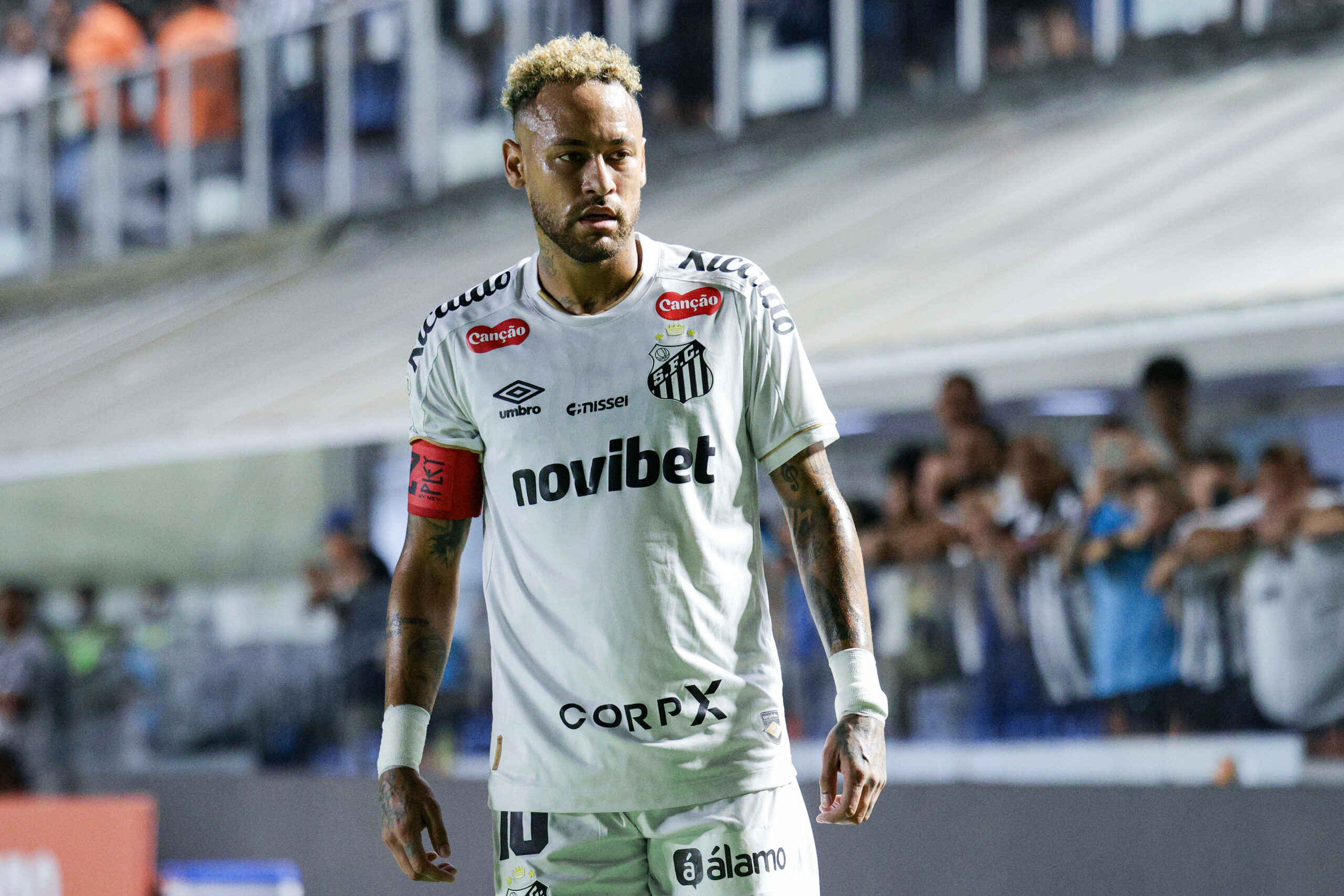 Neymar im Santos-Trikot
