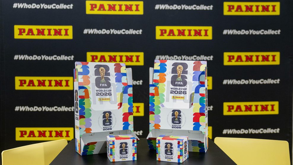 Album mit Panini-Sticker zur WM 2026