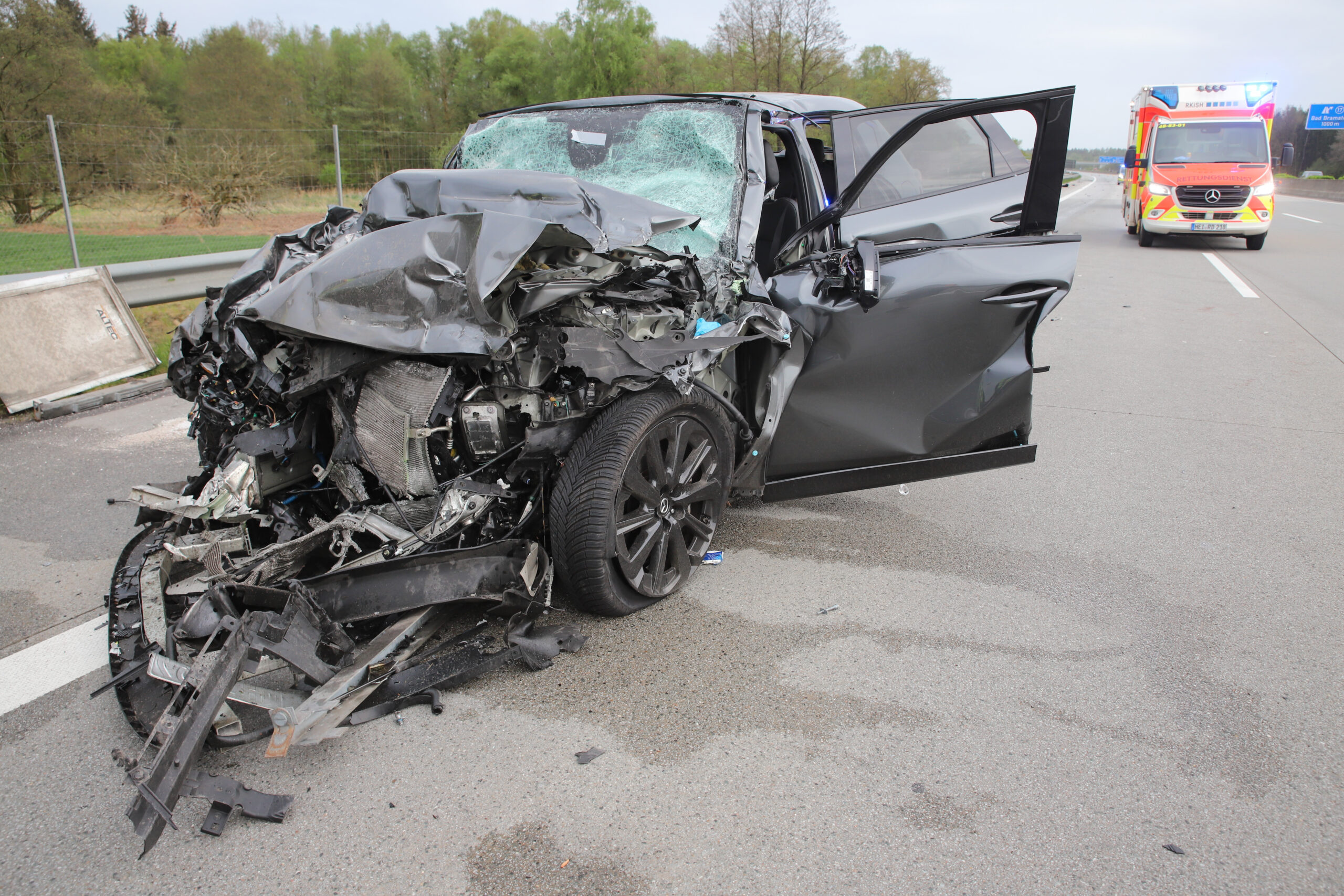 Der 57-Jährige kam bei dem Unfall auf der A7 ums Leben.
