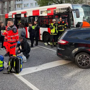 Die Unfallstelle auf der Grindelallee.