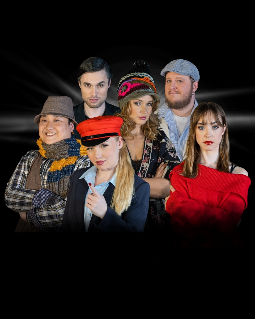 Collage mit Bildern des Opernloft-Ensembles